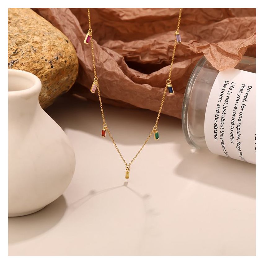 ESSENTIAL 925 Silver Zircon Minimalist Pendants