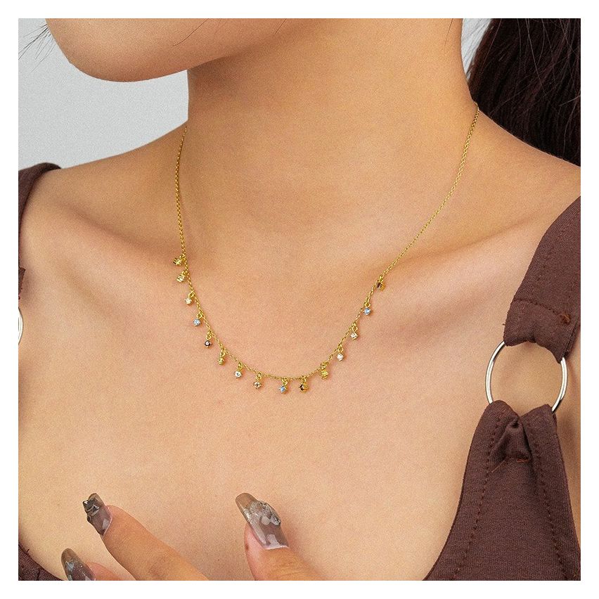 ESSENTIAL 925 Silver Zircon Minimalist Pendants