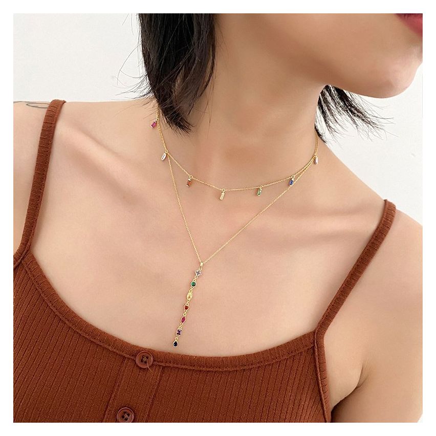 ESSENTIAL 925 Silver Zircon Minimalist Pendants