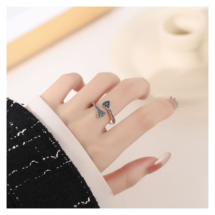 BOHEMIAN 925 Silver Zircon Balinese Rings