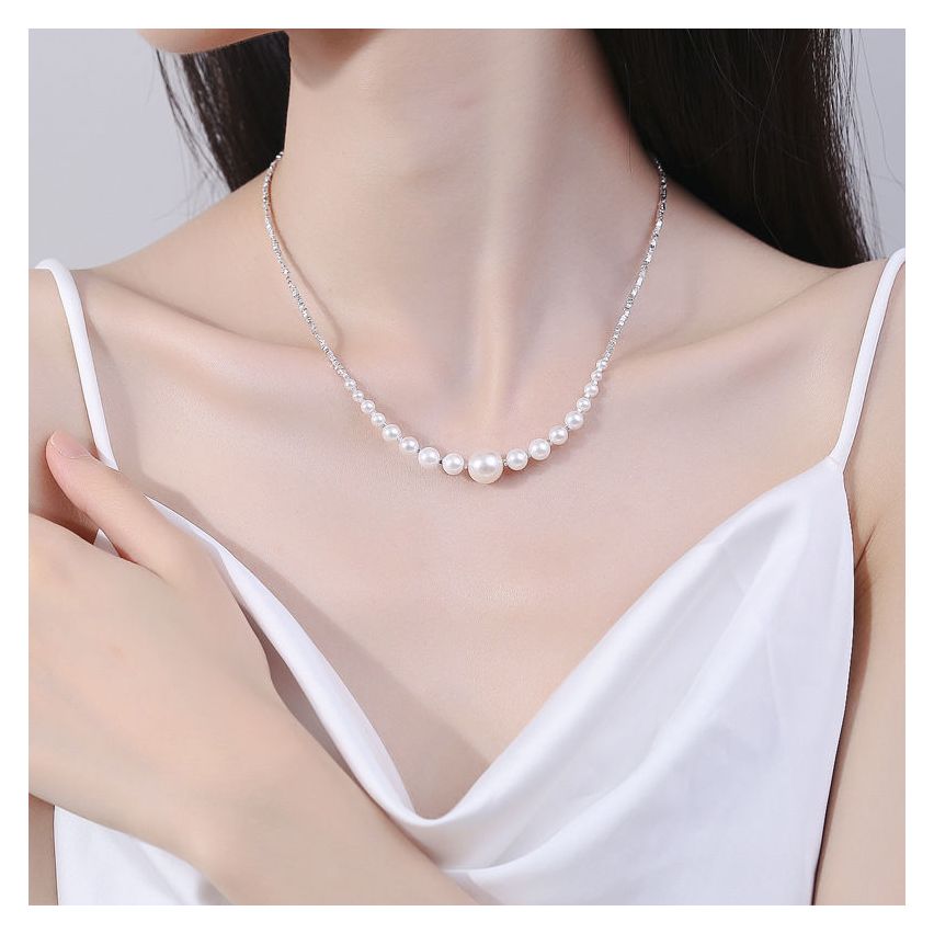 CLASSIC 925 Silver Artificial mother of pearl Pearls Pendants