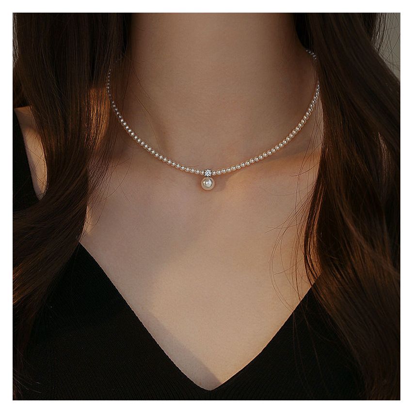 CLASSIC 925 Silver Artificial mother of pearl Pearls Pendants