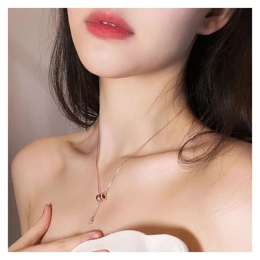 CLASSIC 925 Silver Zircon Geometric Pendants