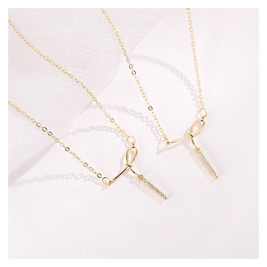 CLASSIC Gold Plating 925 Silver Zircon Geometric Pendants