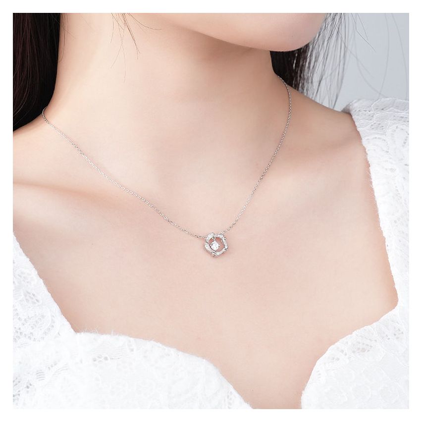 CLASSIC 925 Silver Zircon Minimalist Pendants 