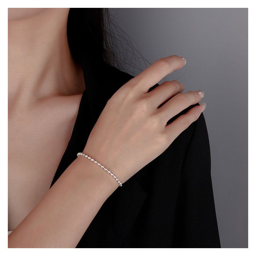 925 Silver Beads Bracelets