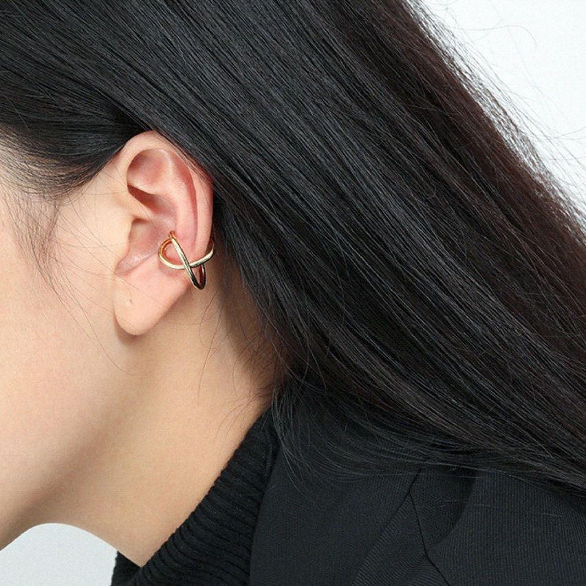 925 Silver Ear cuff Earrings 