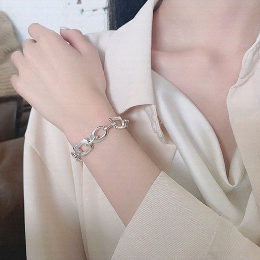 925 Silver Geometric Bracelets 