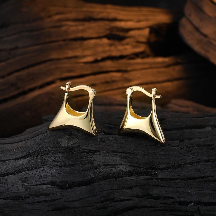 ESSENTIAL 925 Silver Hoop Earrings 