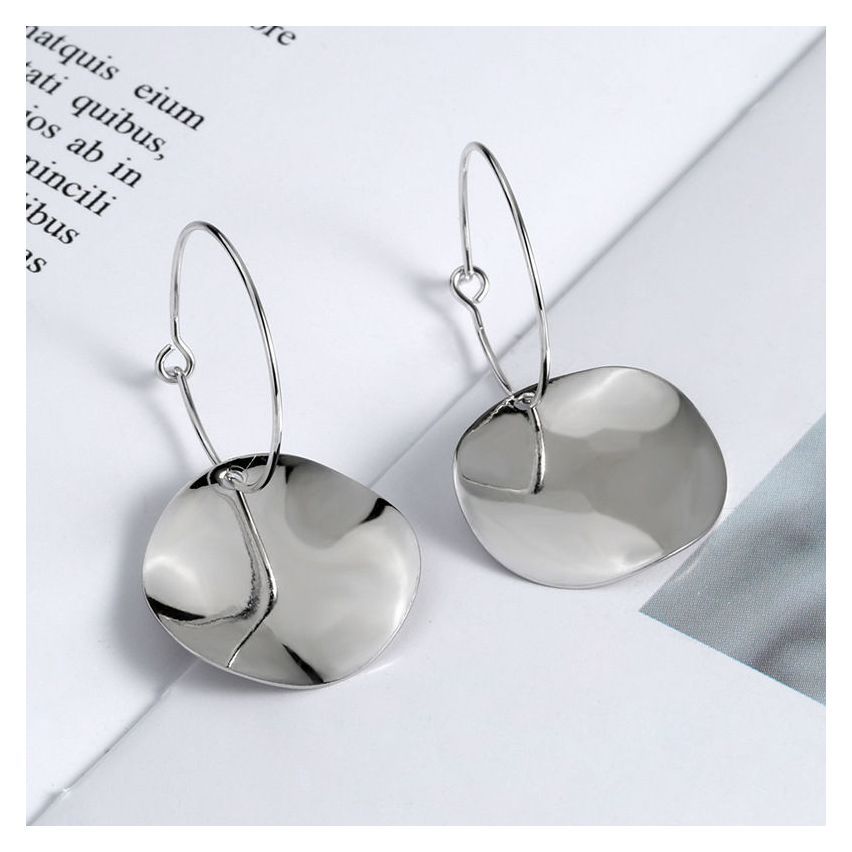 ESSENTIAL 925 Silver Hoop Earrings 