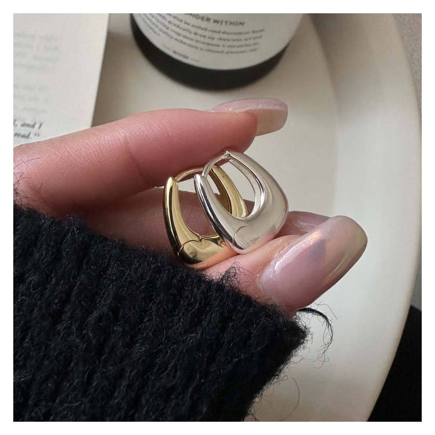 925 Silver Hoop Earrings 