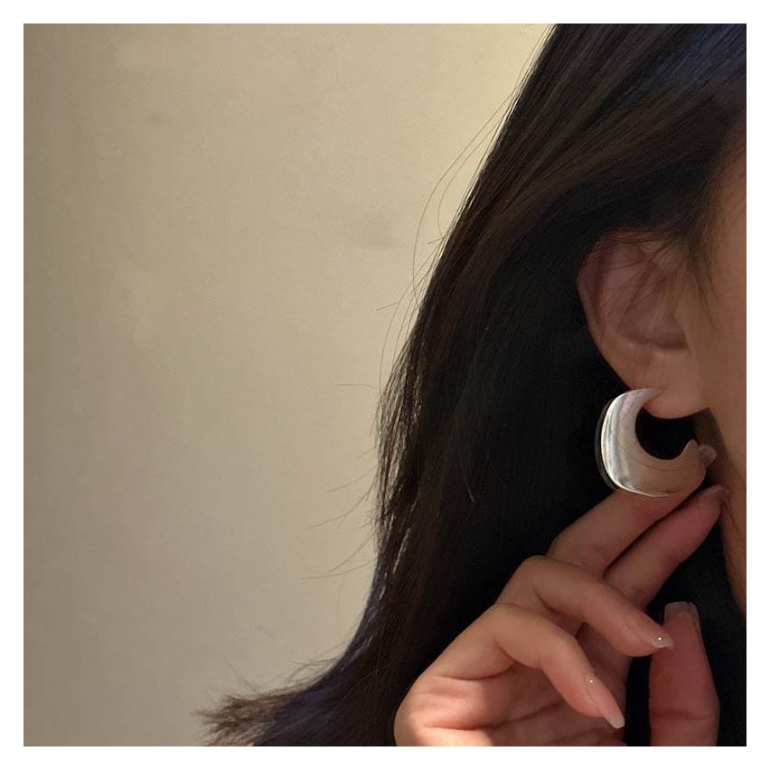 925 Silver Hoop Earrings 