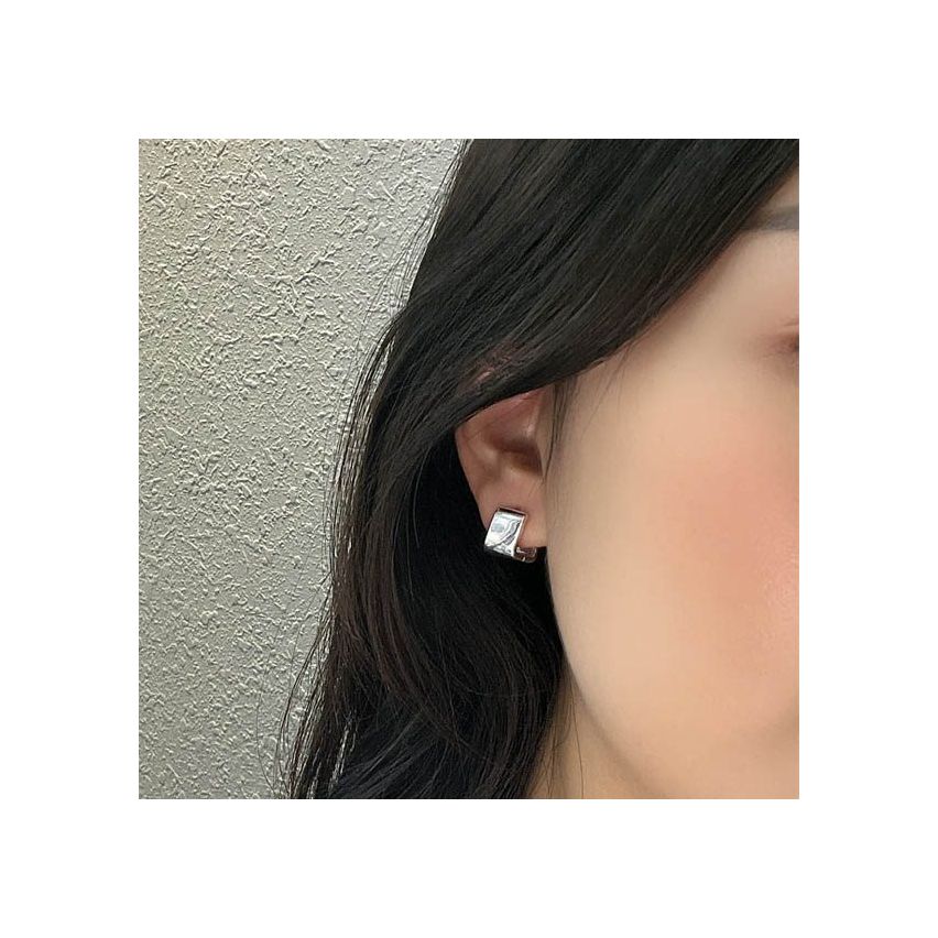 925 Silver Hoop Earrings 