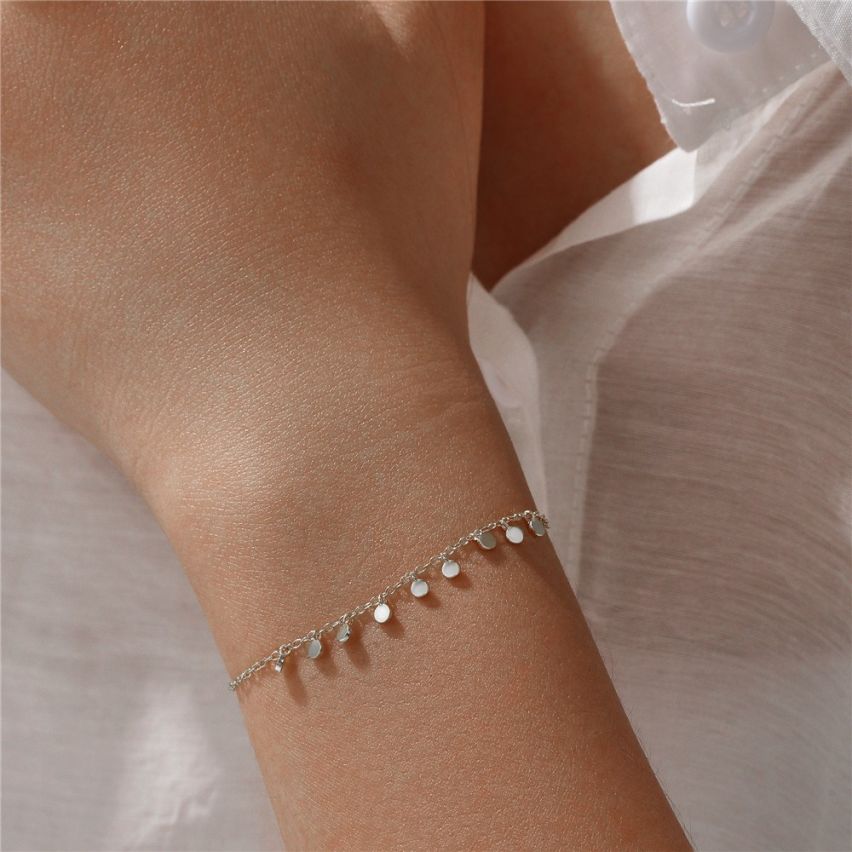 925 Silver Minimalist Bracelets 