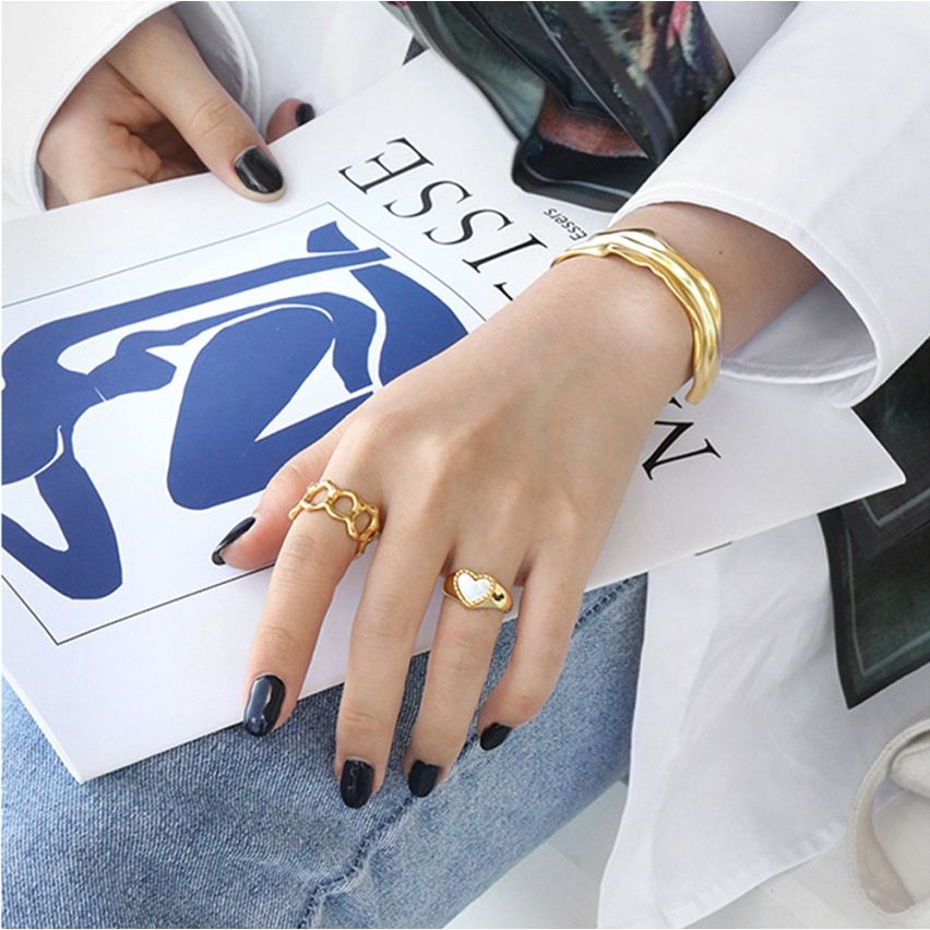 925 Silver Smooth Bangles 