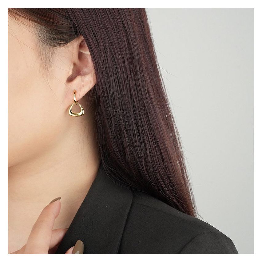 ESSENTIAL 925 Silver Smooth Earrings