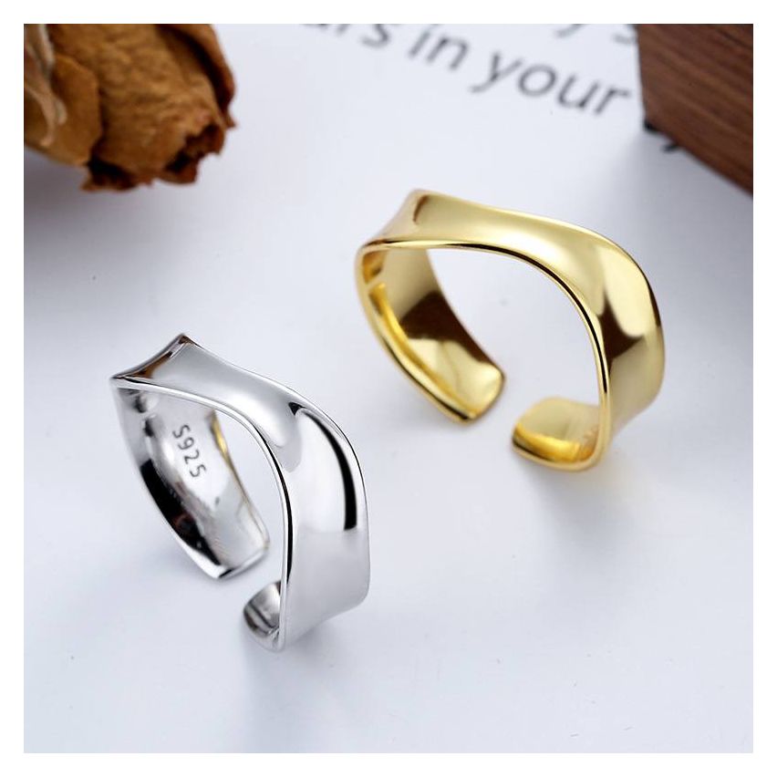 ESSENTIAL 925 Silver Smooth Rings