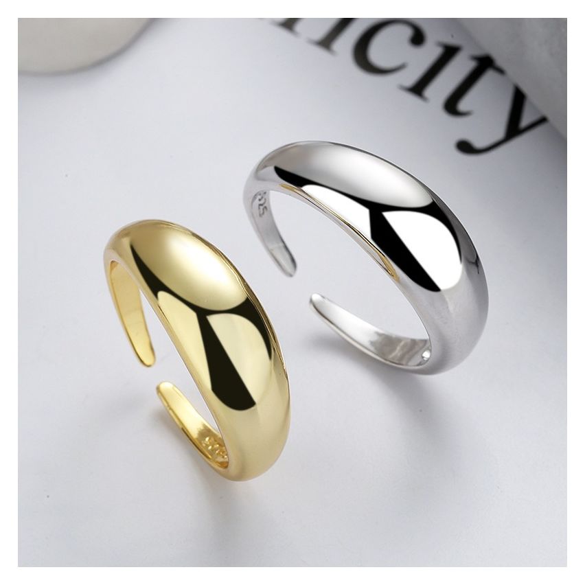 ESSENTIAL 925 Silver Smooth Rings
