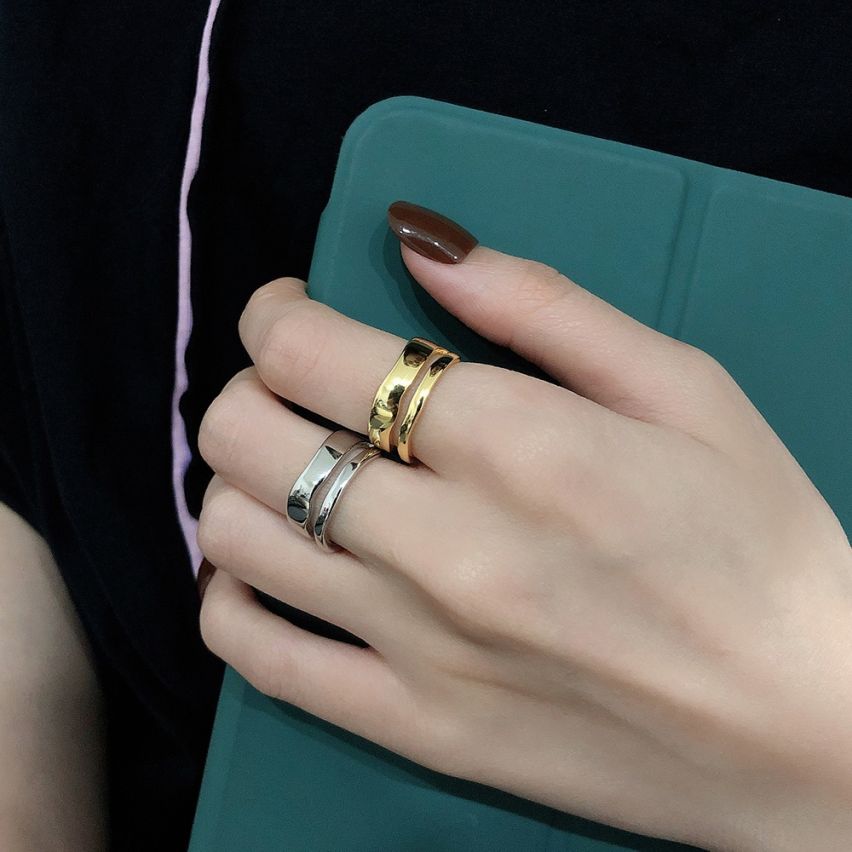 ESSENTIAL 925 Silver Smooth Rings