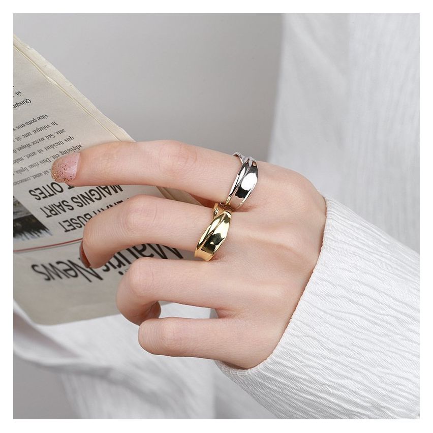 ESSENTIAL 925 Silver Smooth Rings