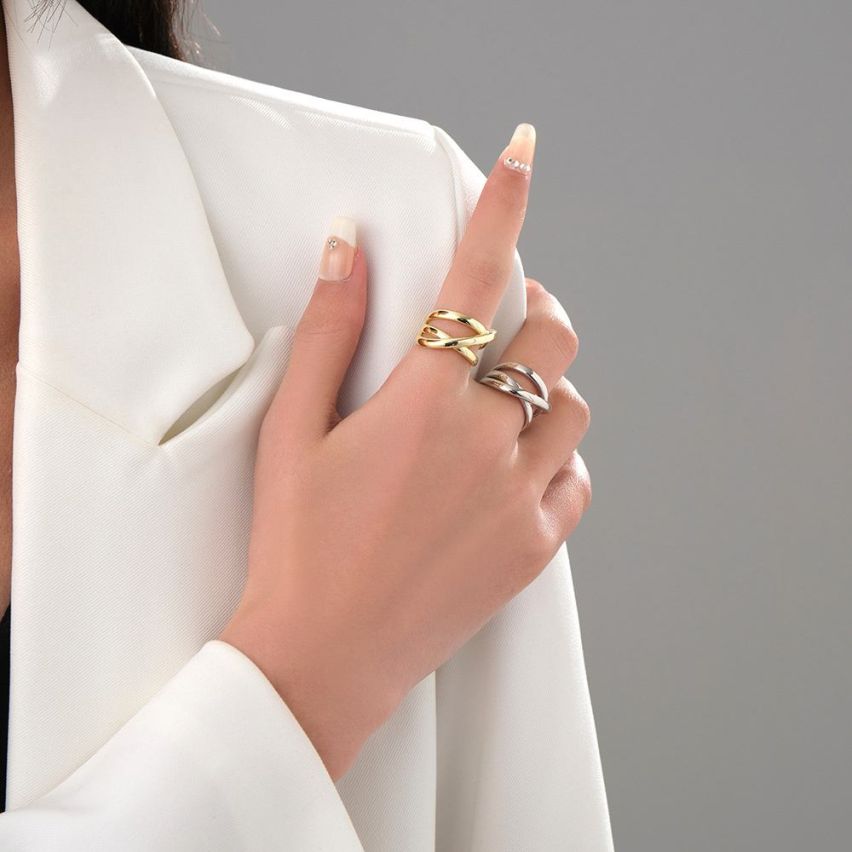 ESSENTIAL 925 Silver Smooth Rings