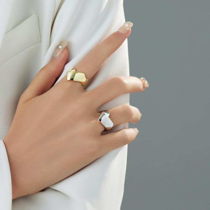 ESSENTIAL 925 Silver Smooth Rings