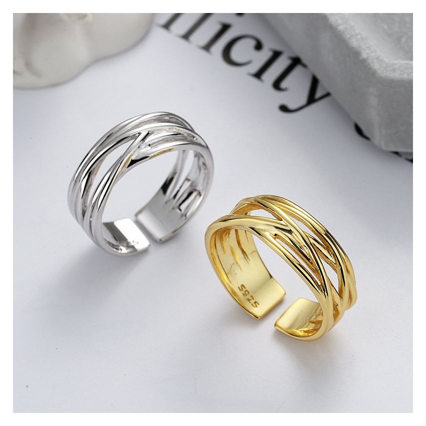 ESSENTIAL 925 Silver Smooth Rings