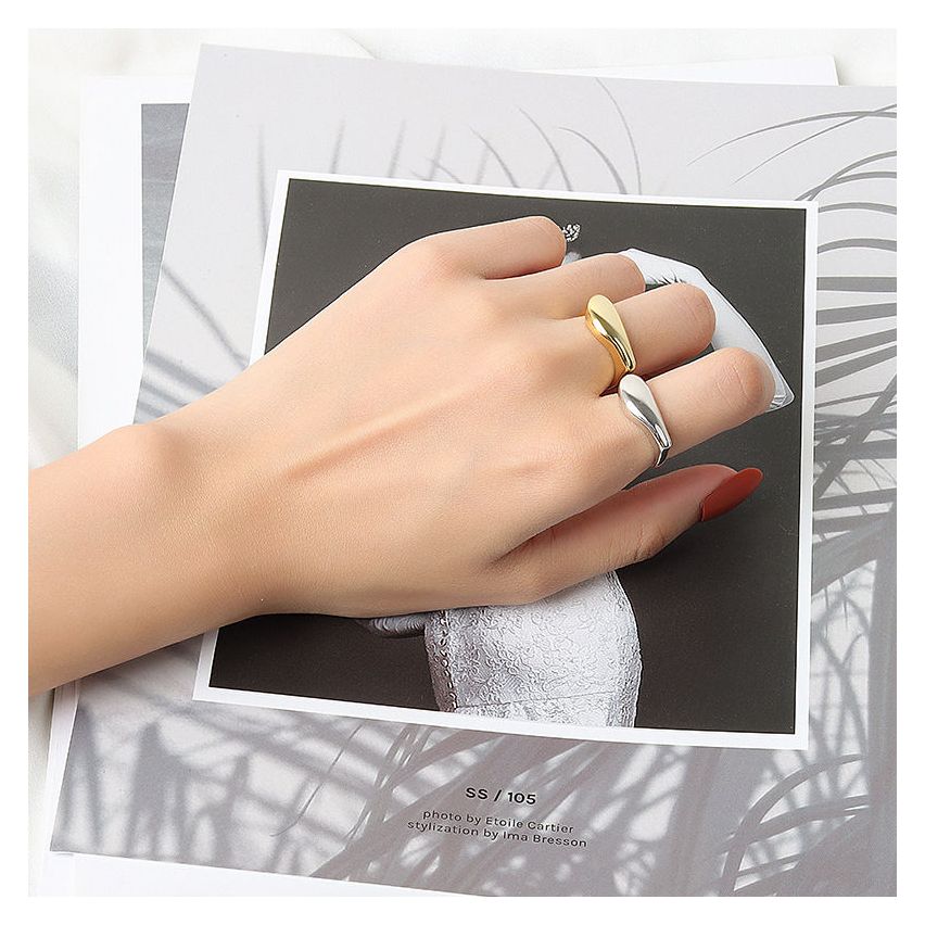 ESSENTIAL 925 Silver Smooth Rings