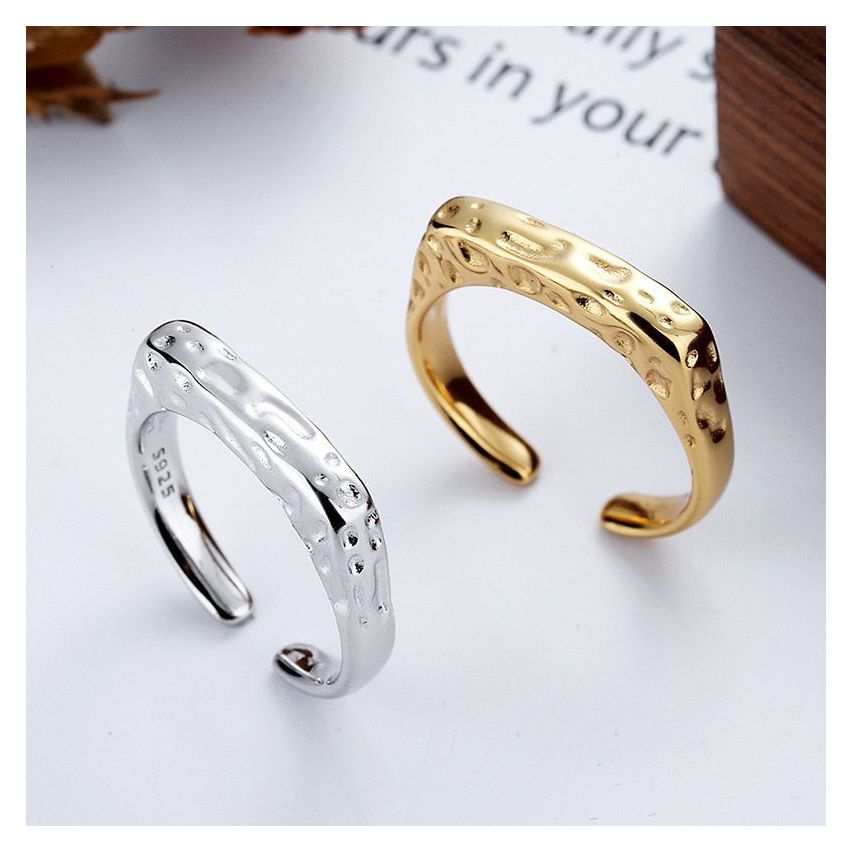 ESSENTIAL 925 Silver Texture Rings