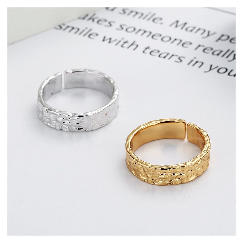 ESSENTIAL 925 Silver Texture Rings