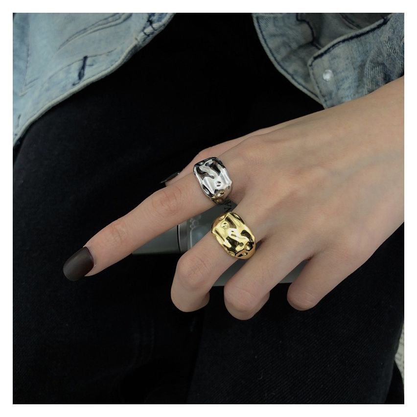 ESSENTIAL 925 Silver Texture Rings