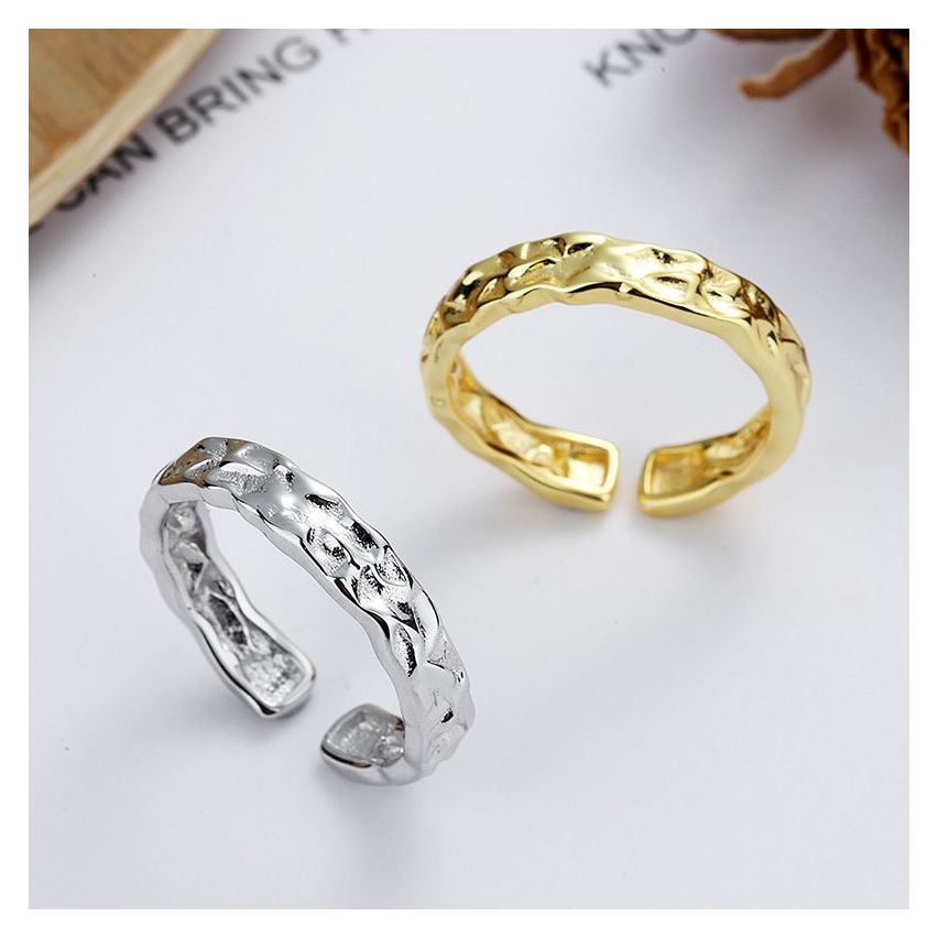 ESSENTIAL 925 Silver Texture Rings