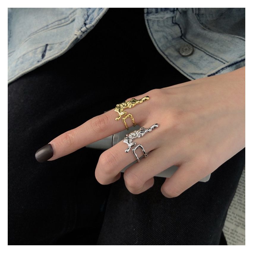 BOHEMIAN 925 Silver Texture Rings