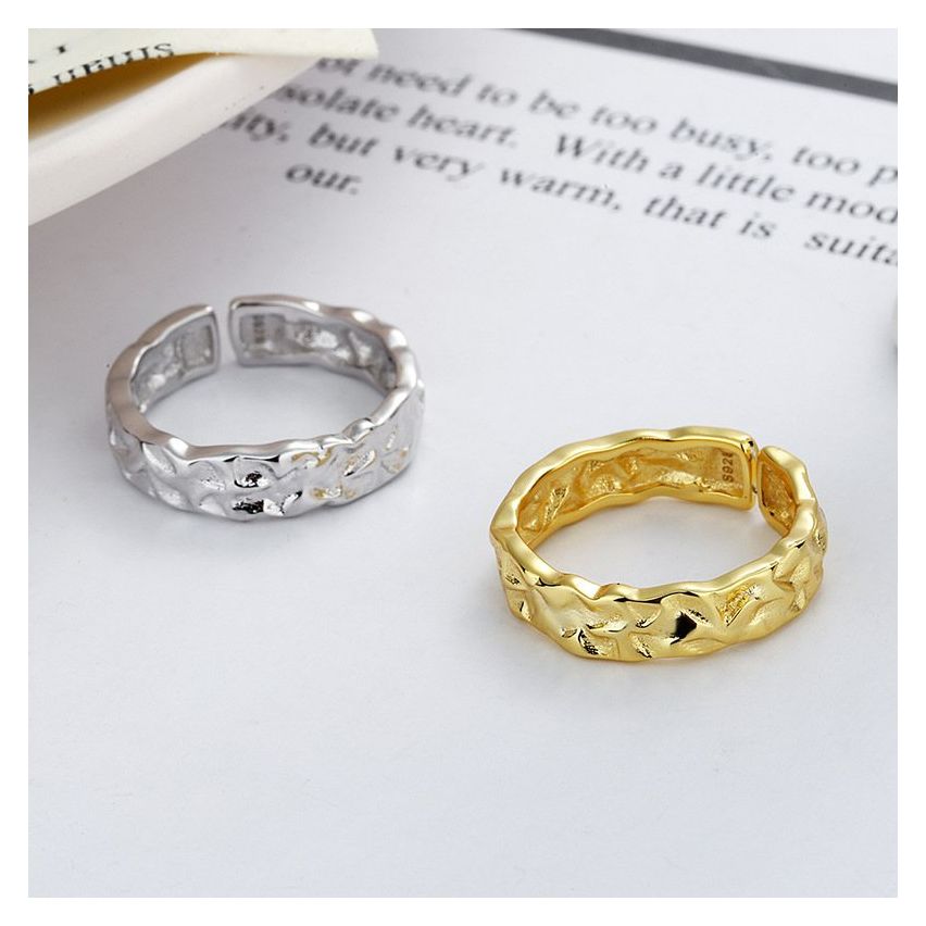 ESSENTIAL 925 Silver Texture Rings