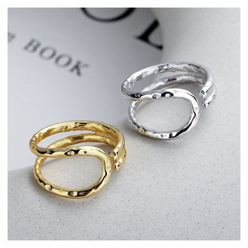 ESSENTIAL 925 Silver Texture Rings