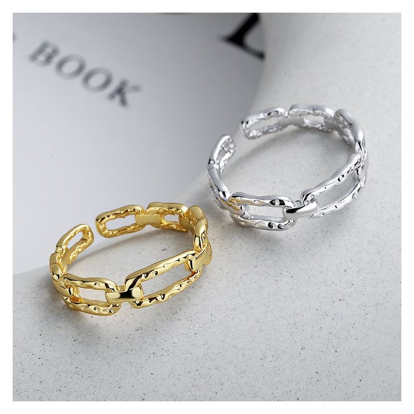 ESSENTIAL 925 Silver Texture Rings