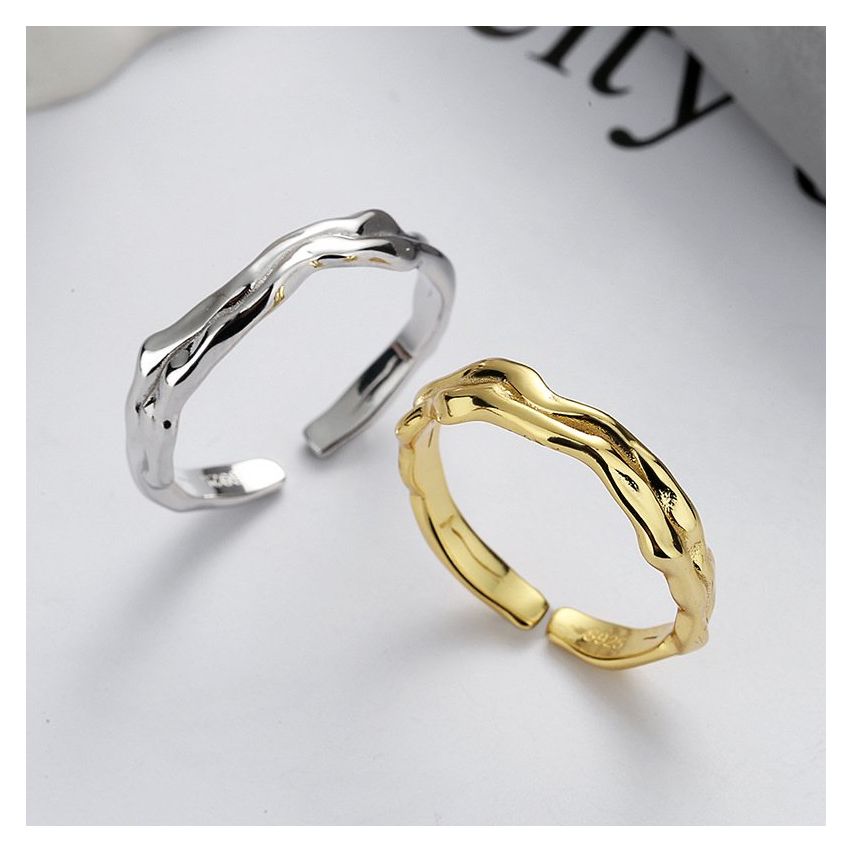 ESSENTIAL 925 Silver Texture Rings