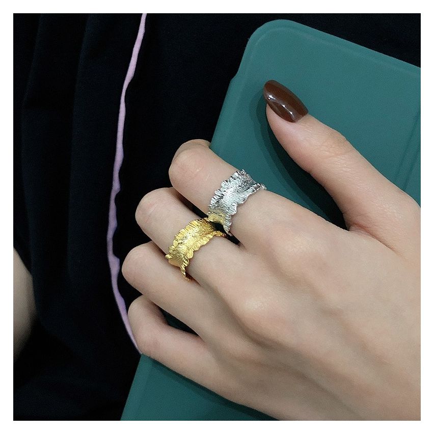 ESSENTIAL 925 Silver Texture Rings