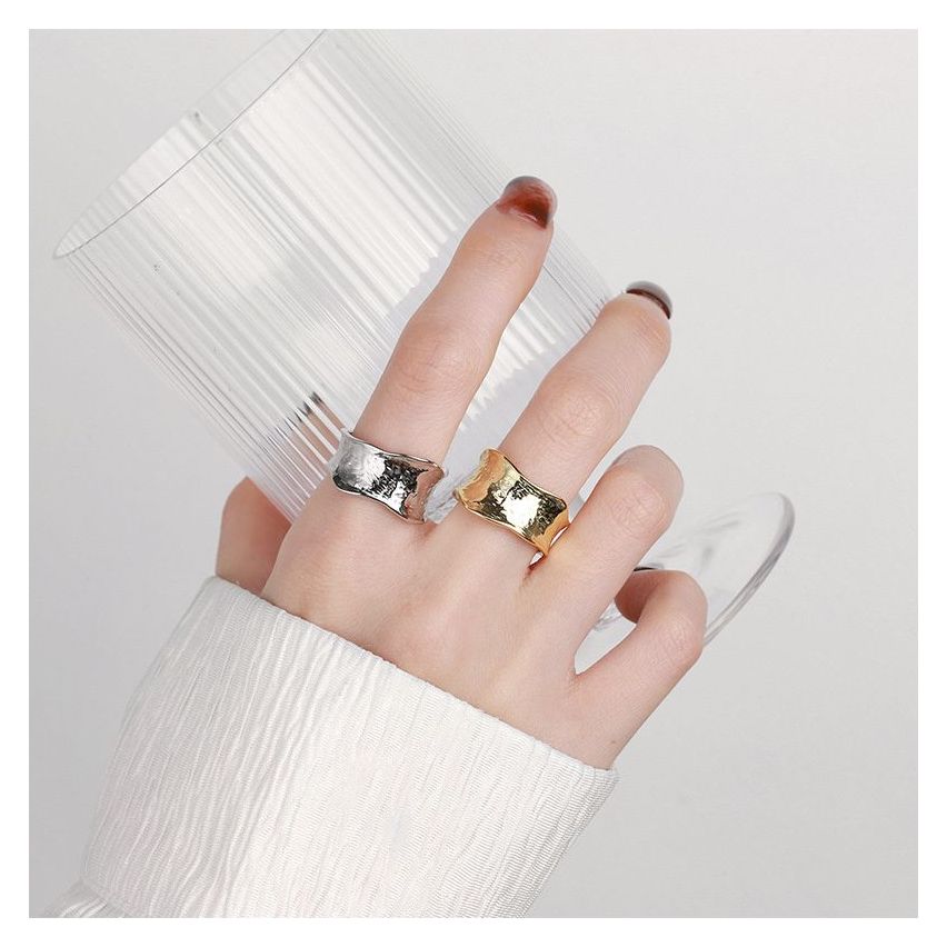 ESSENTIAL 925 Silver Texture Rings