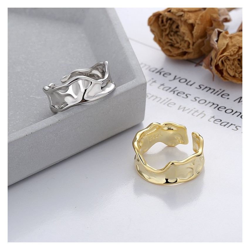 ESSENTIAL 925 Silver Texture Rings