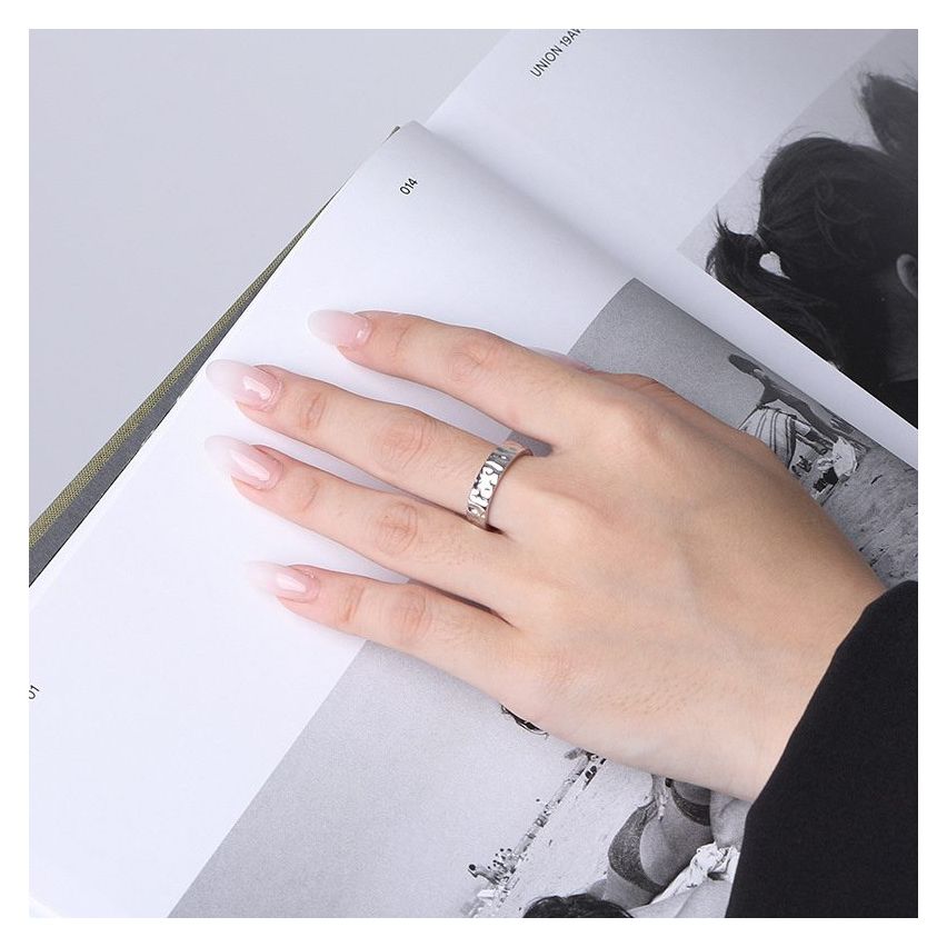 ESSENTIAL 925 Silver Texture Rings