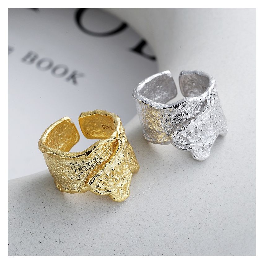 ESSENTIAL 925 Silver Texture Rings