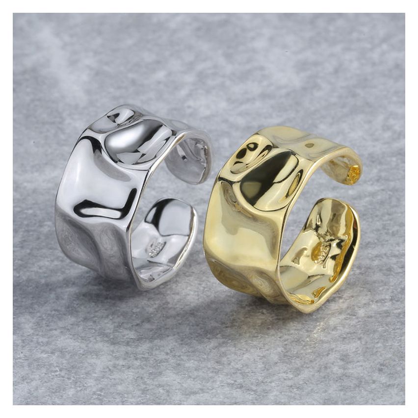 ESSENTIAL 925 Silver Texture Rings