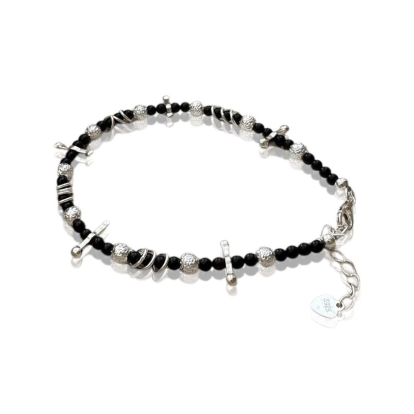 925 Silver Rhodium Plating Minimalist Bracelets 4.9g