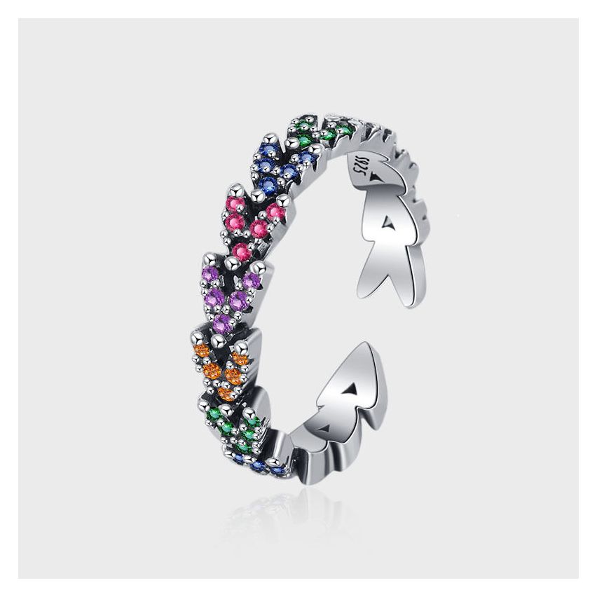 925 Silver Antique silver Zircon Balinese Rings