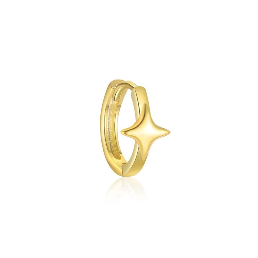 925 Silver 3 galvanization layers Minimalist Earrings 0.77g