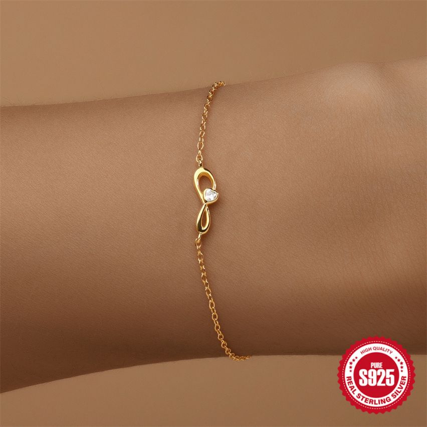 925 Silver 3 galvanization layers Opal Minimalist Bracelets