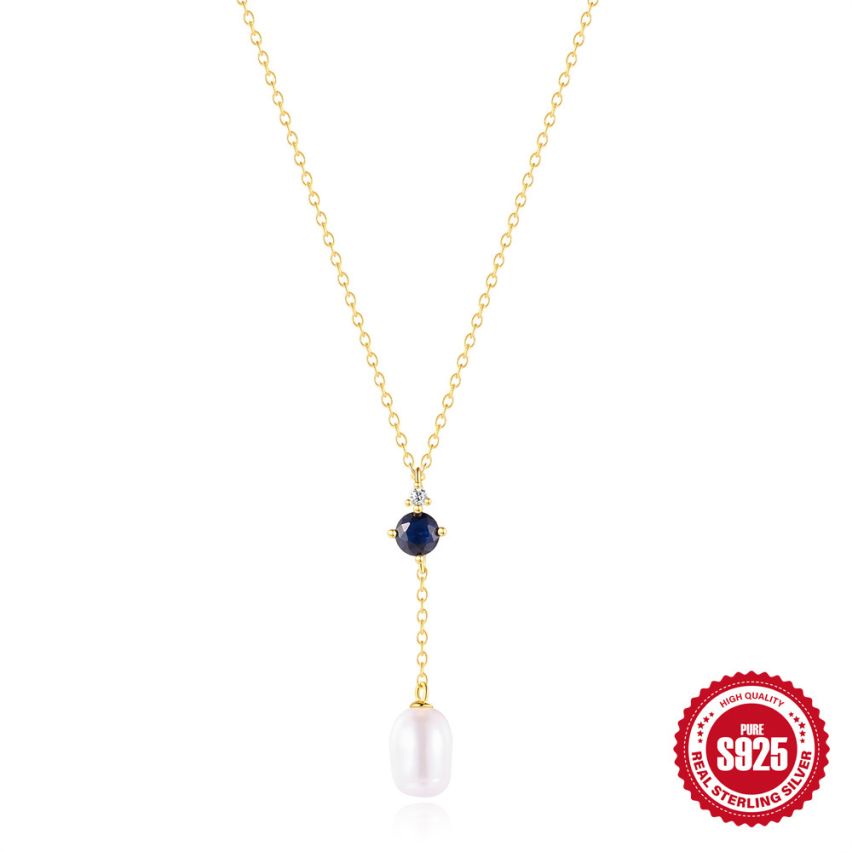 ESSENTIAL 3 galvanization layers 925 Silver Pearl Pearls Pendants 1.52g 