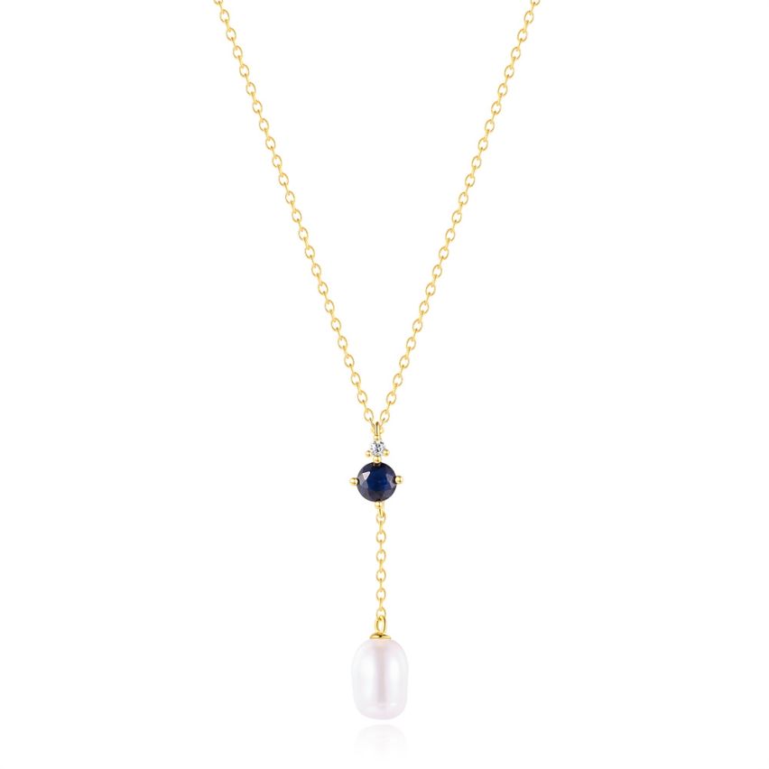 ESSENTIAL 3 galvanization layers 925 Silver Pearl Minimalist Pendants 