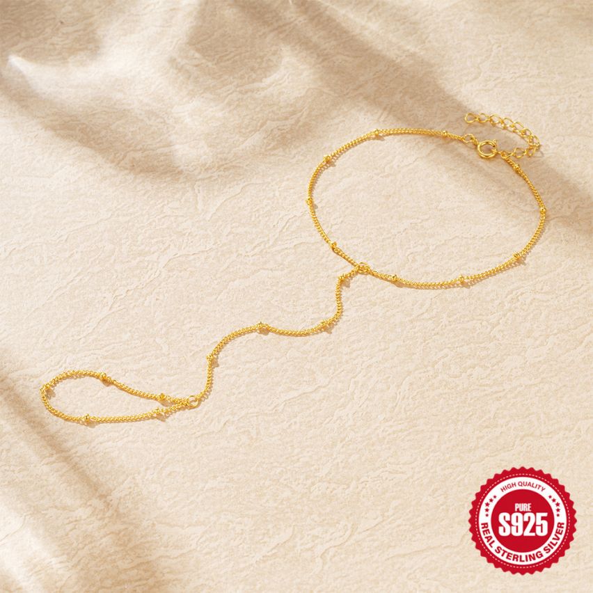 925 Silver 3 galvanization layers Indians Bracelets 1.49g